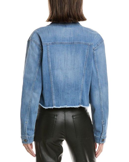 Hudson Blue Cropped Denim Jacket