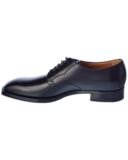 Gucci Blue Leather Oxford for men