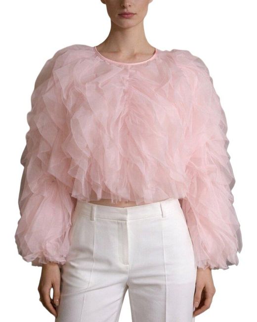 MIRA RICHI Pink Blouse
