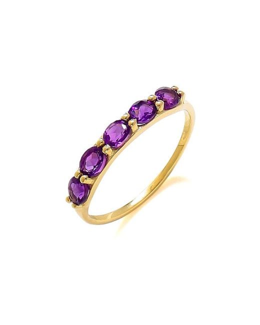TIRAMISU Pink 10K 0.75 Ct. Tw. Amethyst Ring