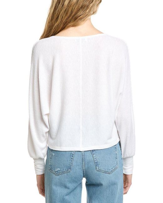 Michael Stars White Roxy Top