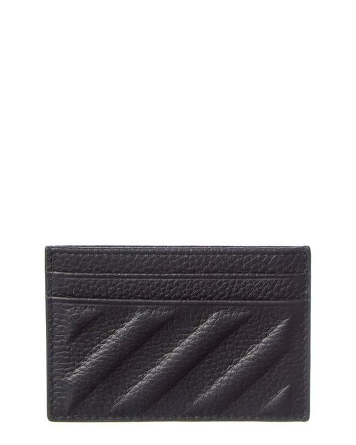 Off-White c/o Virgil Abloh Black Classic Card Holder for men