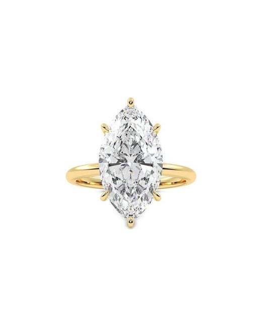 Lab Grown Diamonds White 14K.00 Ct. Tw. Lab-Grown Diamond Ring