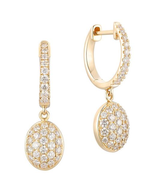 Gregg Ruth Metallic 14K 0.96 Ct. Tw. Diamond Earring