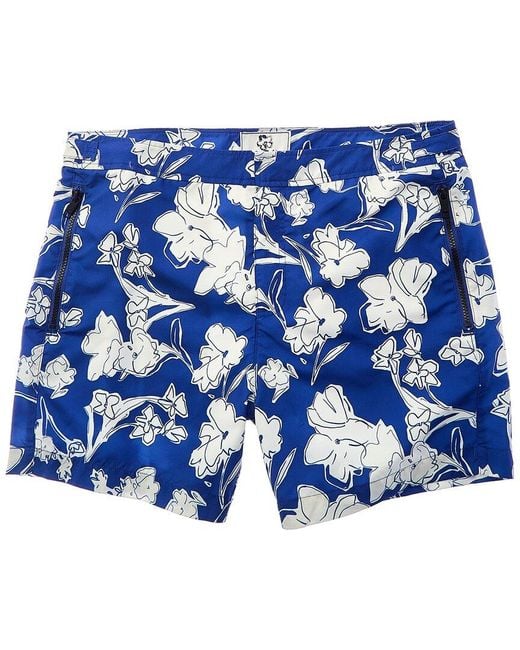 Ted Baker Blue Haynee Large Floral Swim Short for men
