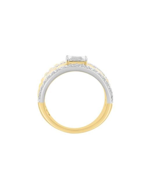 Effy Fine Jewelry Metallic Over 1.22 Ct. Tw. Lab-Grown Diamond Ring