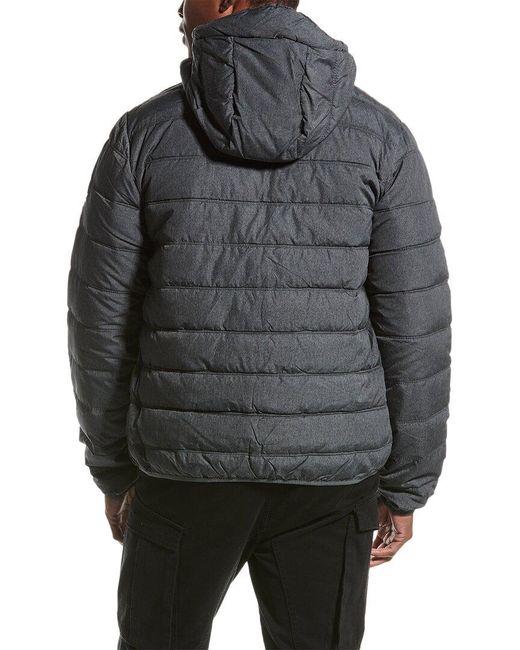 Point Zero Black Mpro Removable Hood Solid Ultralight Jacket for men