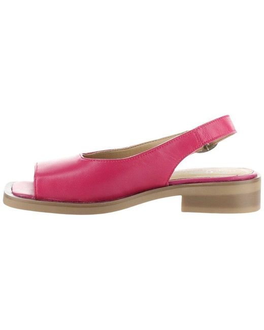 Bos. & Co. Pink Bos. & Co. Elena Leather Sandal