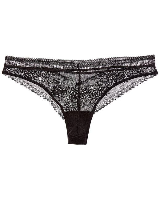 Passionata Gray Maddie Lace Tanga