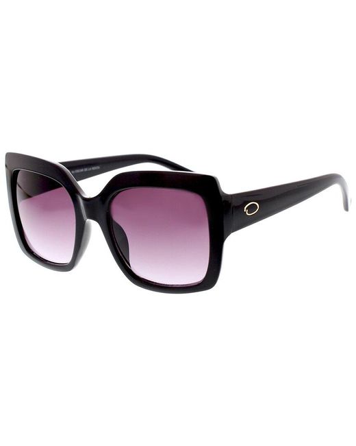 Oscar de la Renta Black 58mm Sunglasses