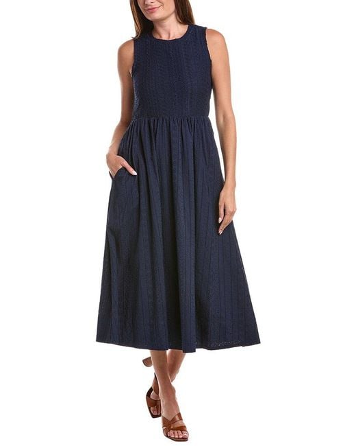 Cece Blue Midi Dress