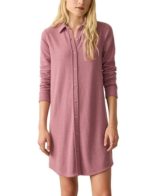 chinese dress ladies Faherty Women's Legend Sweater Dress, Size XL, White main image 1
