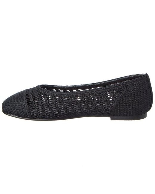 Tiffany & Fred Paris Black Ballet Flat