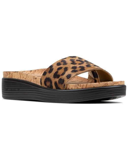 Donald J Pliner Brown Fiji Leather Sandal