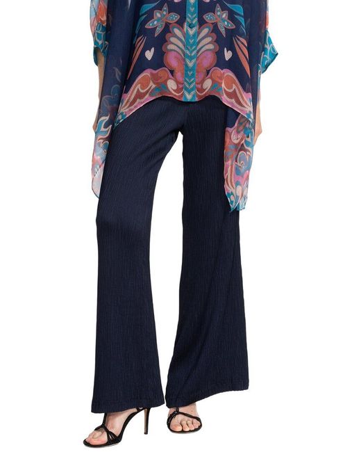 Johnny Was Blue Petite Bella Pant