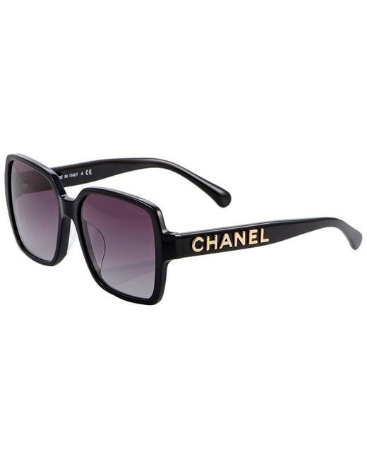 Chanel Multicolor Ch5408 C.501/t7 57mm Sunglasses