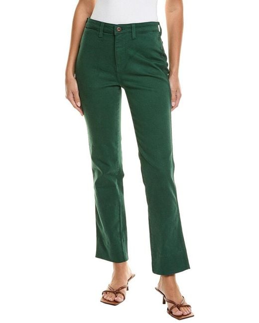 Johnny Was Green Sancere Dark Sea Straight Fit Jean