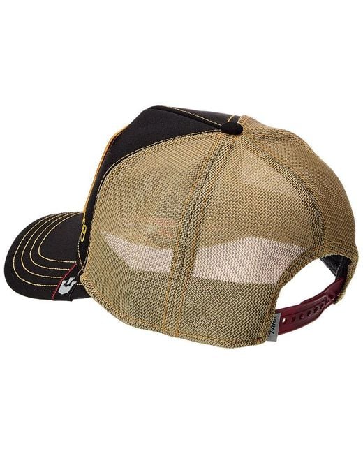 Goorin Bros Black Quart Major Trucker Hat for men