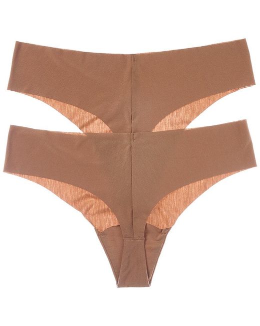 Commando Natural 2Pk Butter Thong