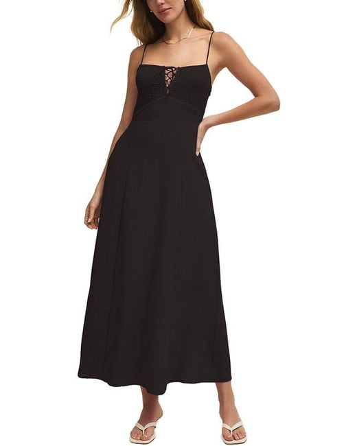 Z Supply Black Granada Maxi Dress