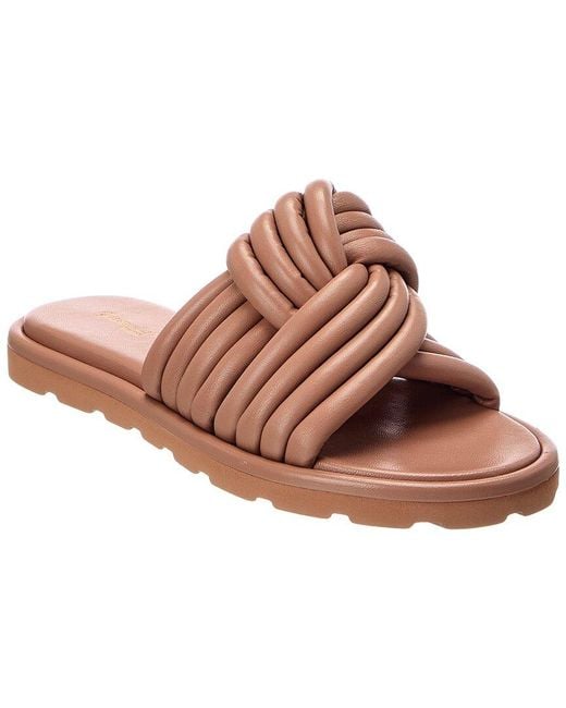 Gianvito Rossi Brown Leather Sandal