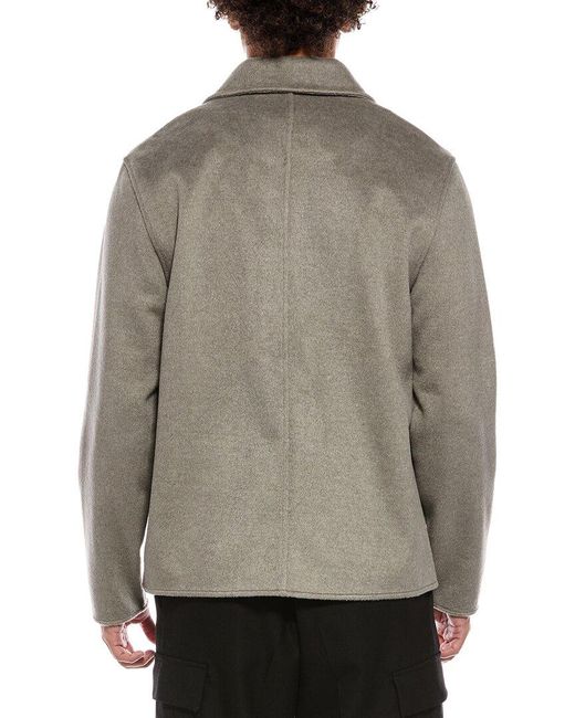 Vince Gray Double Knit Chore Jacket for men