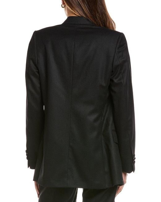 Officine Generale Black Officine Generale Manon Wool Jacket