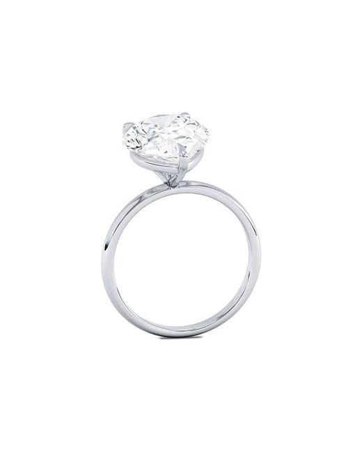 Lab Grown Diamonds White 14K.00 Ct. Tw. Lab-Grown Diamond Ring