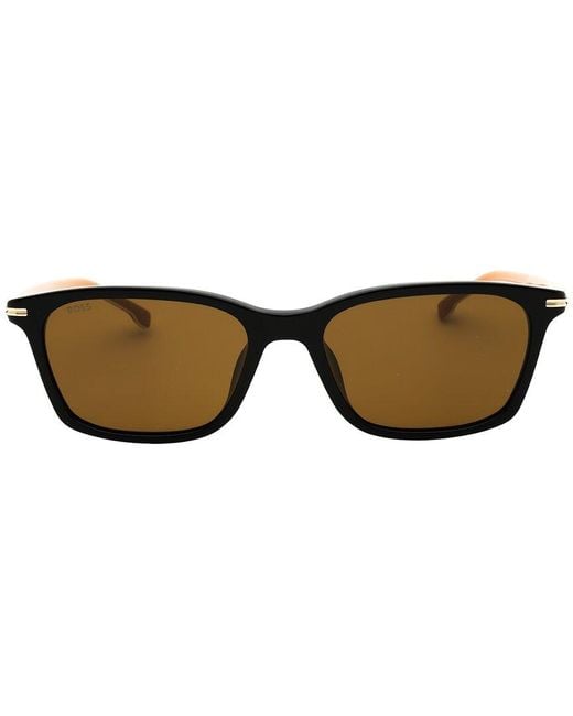 Boss Brown 56Mm Sunglasses for men