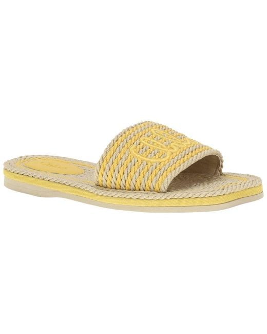 Chloé Yellow Slide