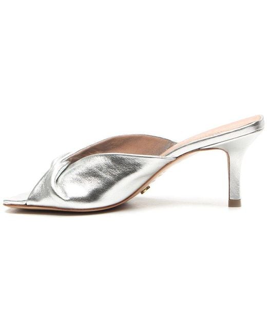 Vicenza White Tarso Leather Sandal