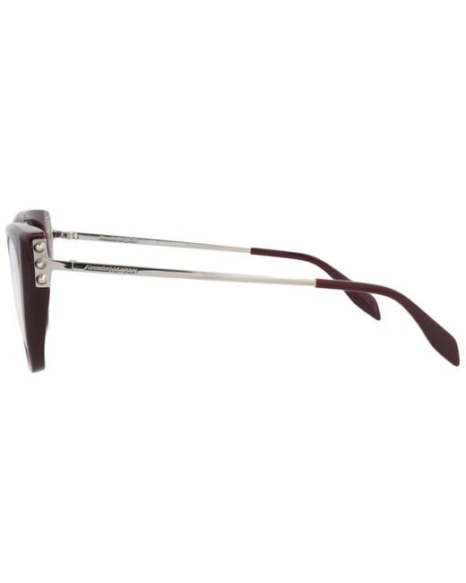 McQueen Purple Am0341O 55Mm Optical Frames