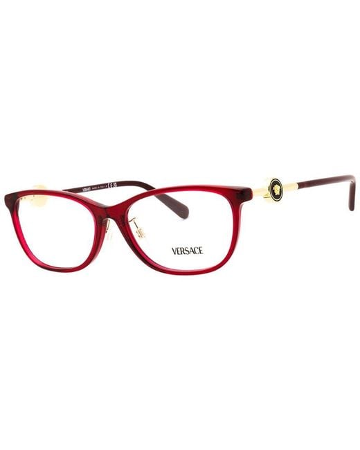 Versace Red Ve3297D 55Mm Optical Frames