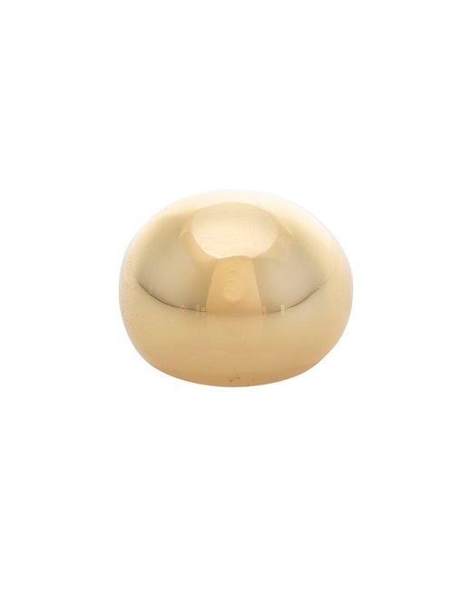 Rivka Friedman White 18K Plated Statement Ring