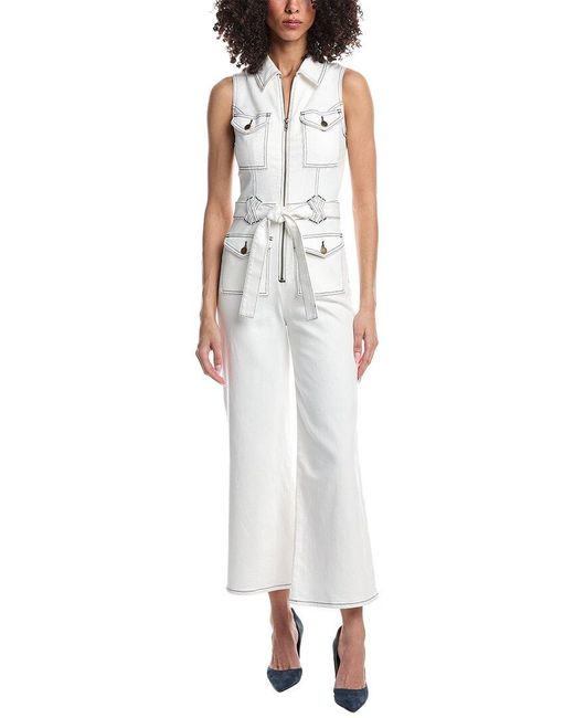 Ramy Brook White Bell Jumpsuit