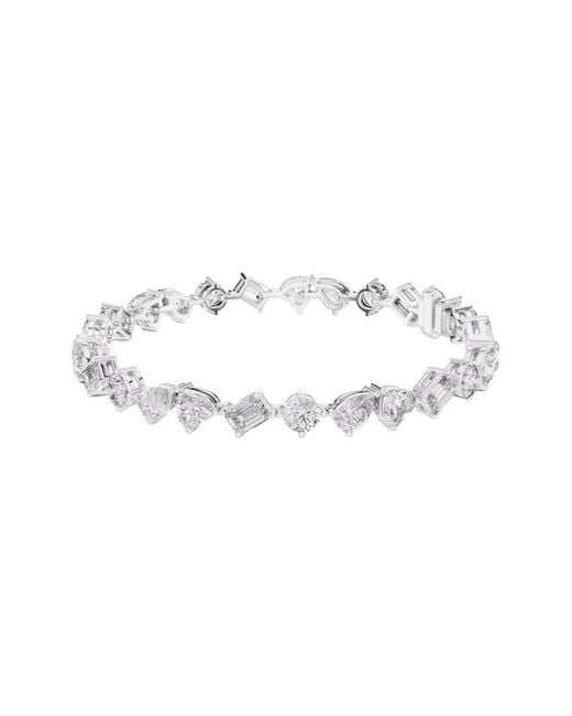 VOWE White 14K 10.50 Ct. Tw. Lab-Grown Diamond Bracelet