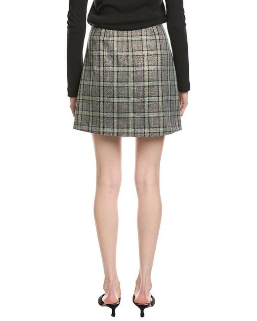 Cece Black Princess Line Mini Skirt