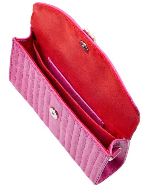Wolf Pink 1834 Mimi Crossbody Bag With Strap