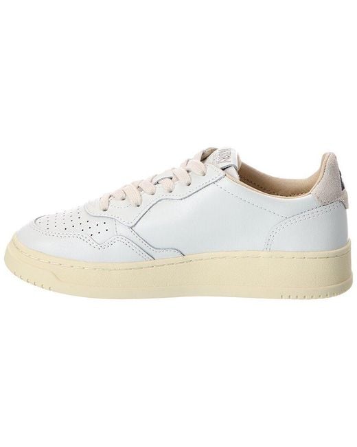 Autry White Leather Sneaker