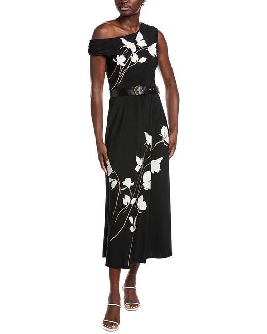 Taylor Black Printed Maxi Dress