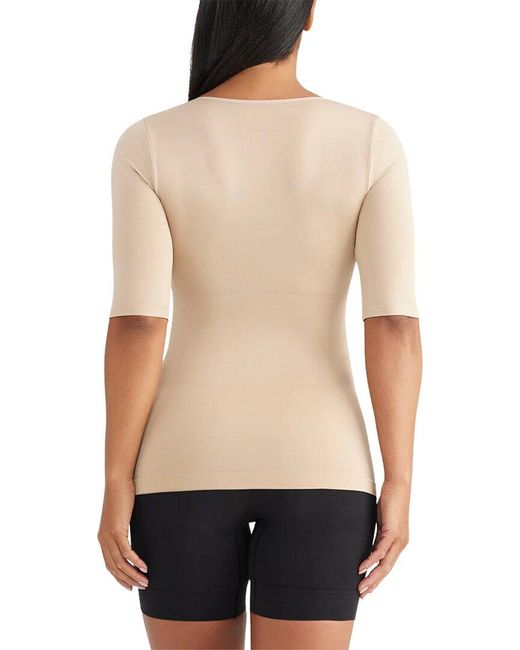 Yummie Natural 3/4 Sleeve T-Shirt
