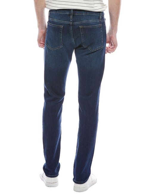 FRAME Blue L'Homme West View Slim Jean for men