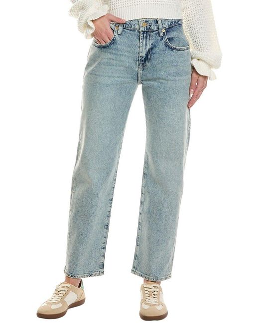 7 For All Mankind Blue Julia Boyfriend Jean