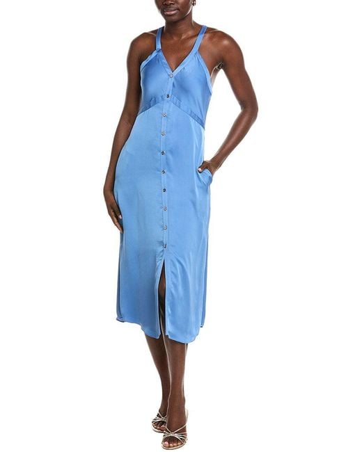 Ramy Brook Blue Cynthia Dress