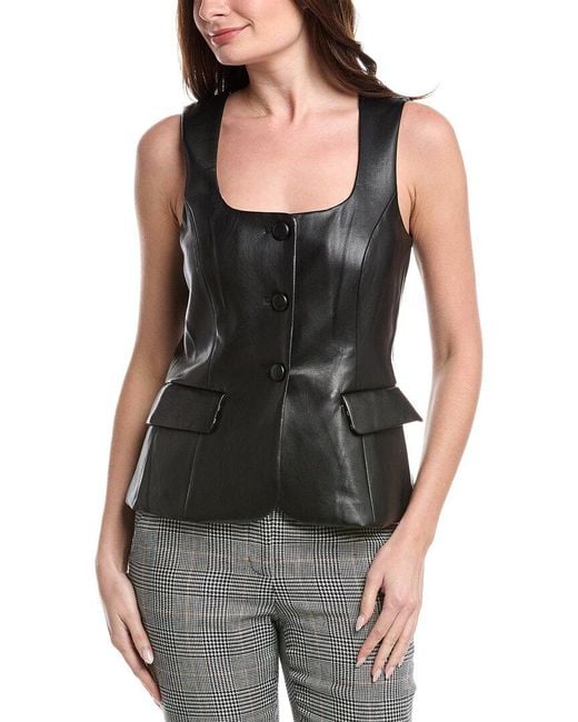 FLORA BEA NYC Black Elara Top