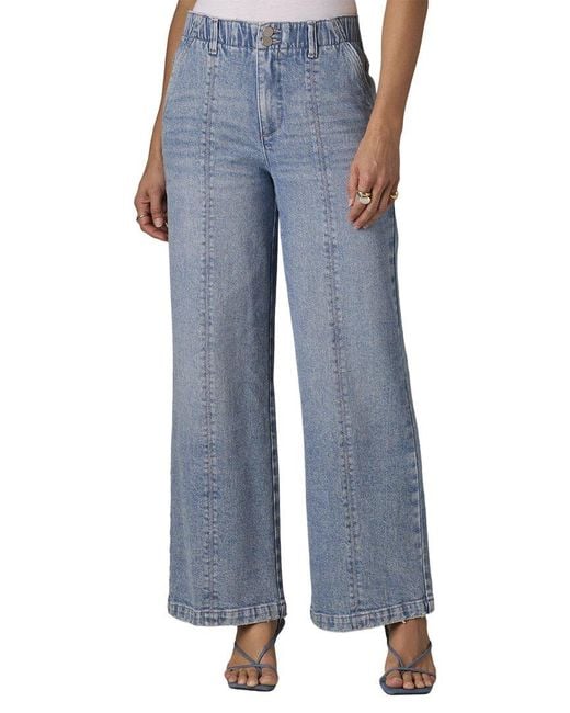 Wit & Wisdom Blue Light Artisanal Emma Skyrise Wide Leg Jean