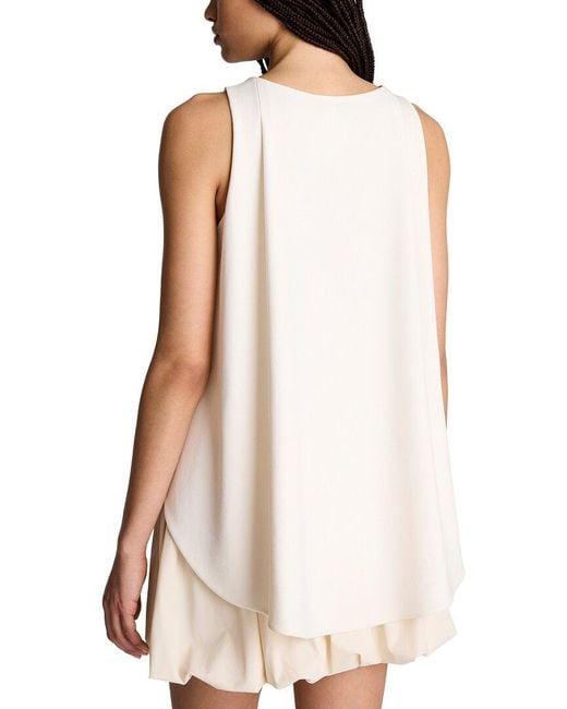 Kenneth Cole Multicolor Layered High Low Tank