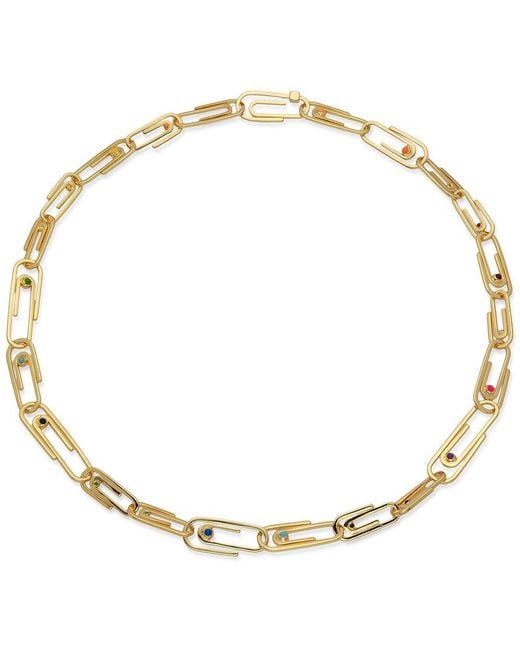 Eye Candy LA Metallic Chain Necklace