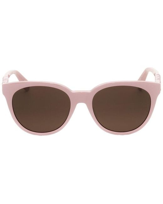 Stella McCartney Brown Round Plastic Sunglasses