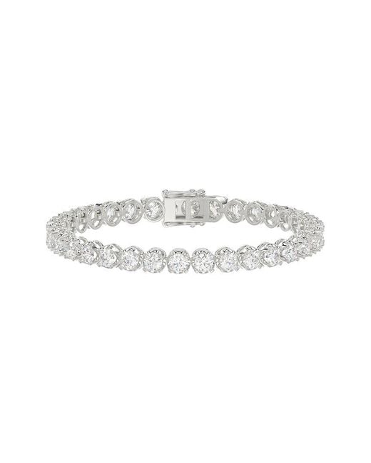 Ethos Creations White 14K 10.00 Ct. Tw. Lab-Grown Diamond Bracelet